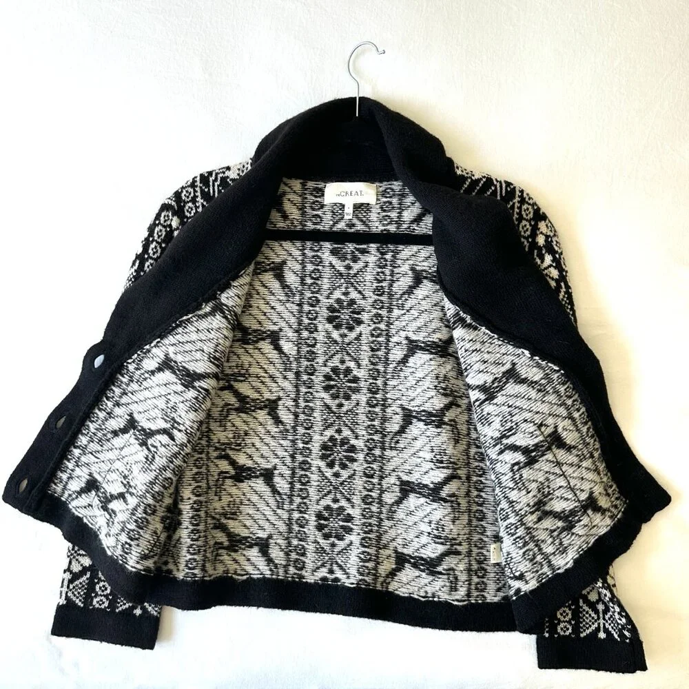 The GREAT. Deer Lodge Cardigan - Picture 7 of 14
